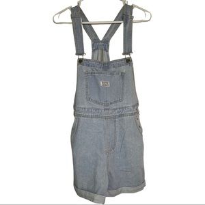 Top Coastal Overall Shorts size S